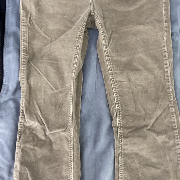 Velvety tan corduroy pants - Picture 7 of 17